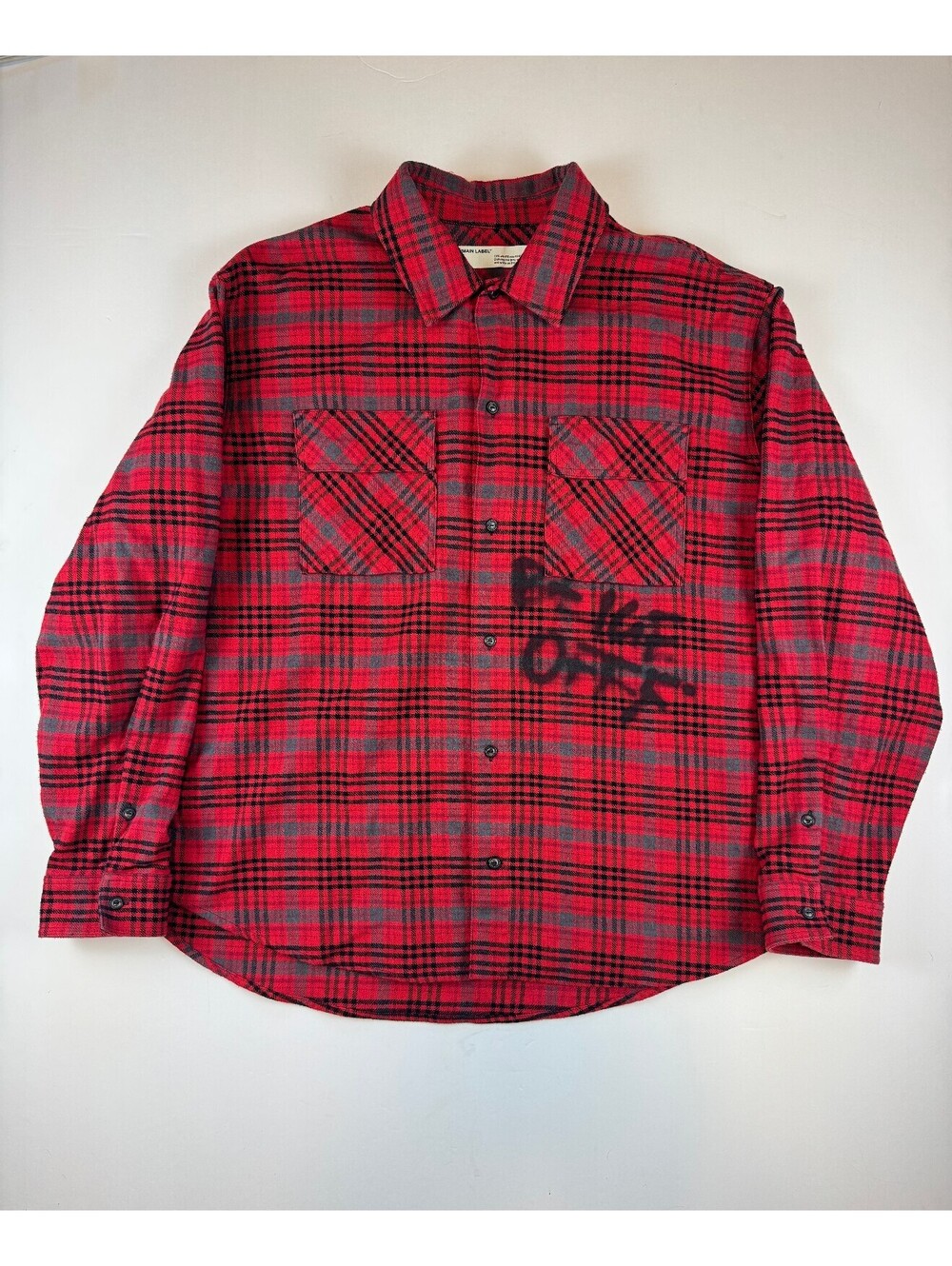 Off-White Graffiti Flannel